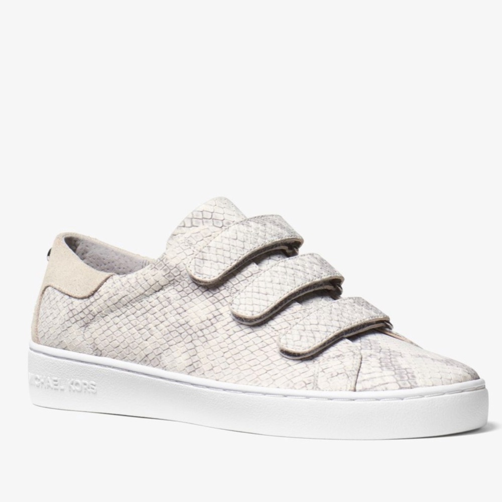 Michael Kors Craig Snakeskin Velcro Sneaker sz 8.5